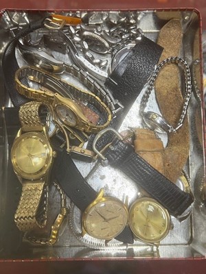 Lot 466 - A collection of wristwatches to include Seiko...