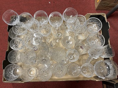 Lot 70 - A collection of drinking glasses, to include...