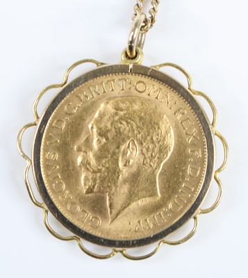 Lot 2328 - Great Britain, 1914 gold full sovereign,...