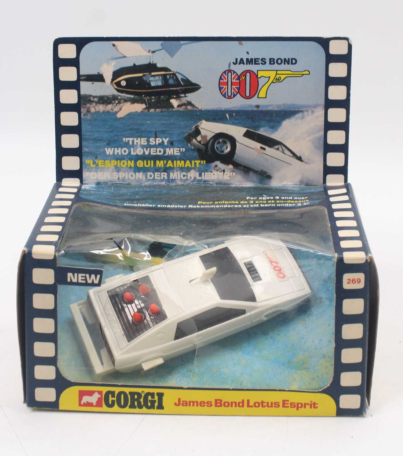 Lot 1159 - Corgi Toys No. 269 James Bond Lotus Esprit...