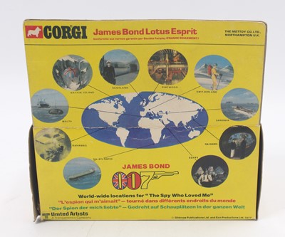 Lot 1159 - Corgi Toys No. 269 James Bond Lotus Esprit...