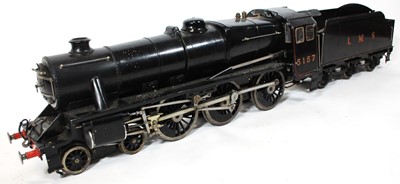 Lot 6 - 3.5 inch gauge LMS 4-6-0 black 5 loco and...