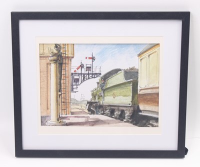 Lot 31 - John Hardy GRA, Guild of Railway Artists,...