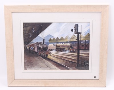 Lot 33 - John Hardy GRA, Guild of Railway Artists,...