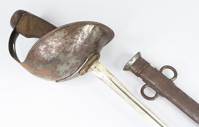Lot 3395 - A British 1908 pattern Cavalry Trooper's sword,...