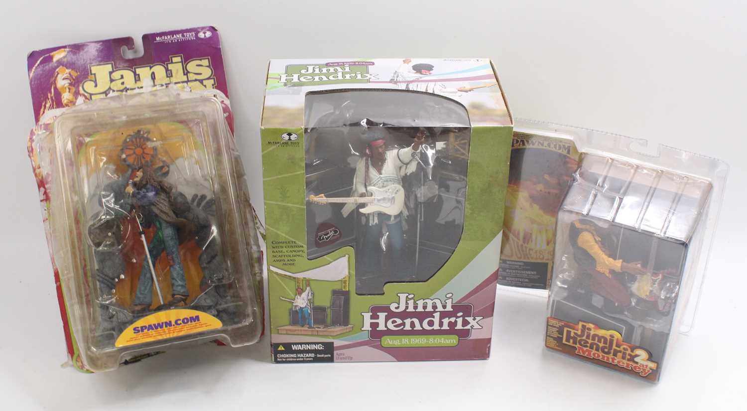 Lot 1824 - Mcfarlane Toys group of three to include a...