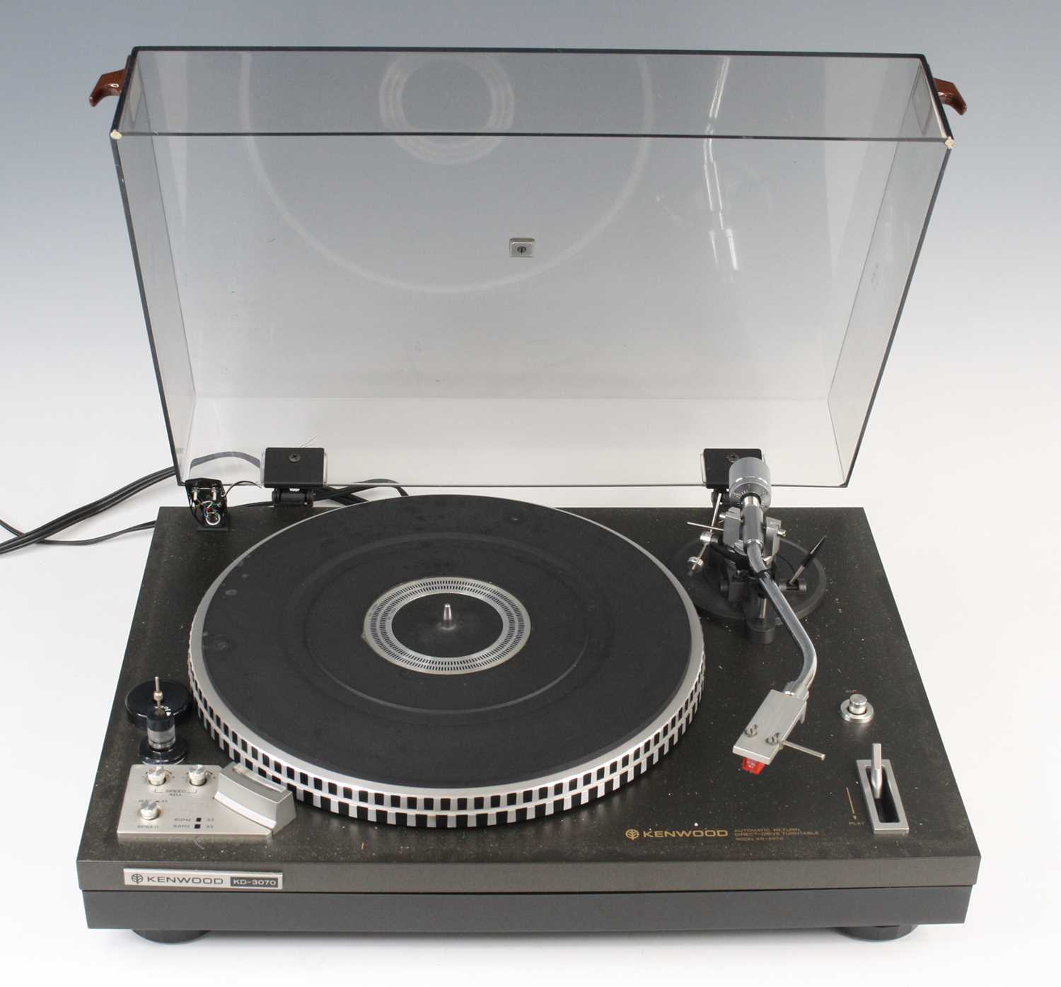 Lot 648 - A Kenwood KD-3070 Automatic Return Direct...
