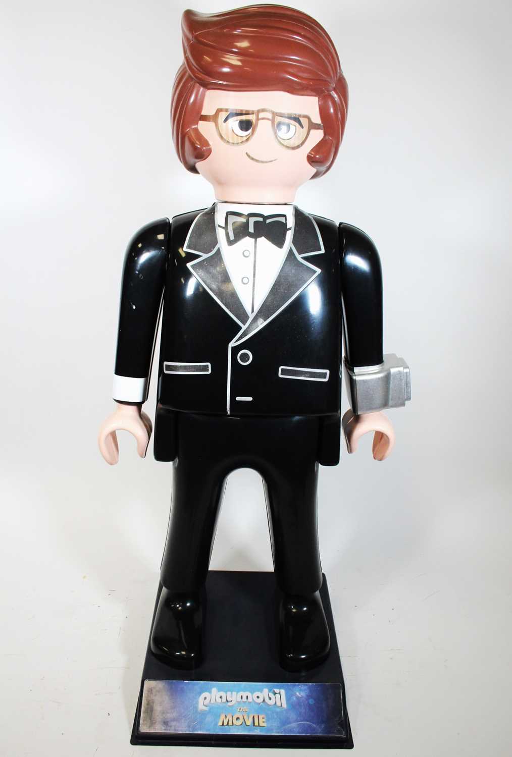 Lot 1814 - A large shop display Playmobil figure, of Rex...