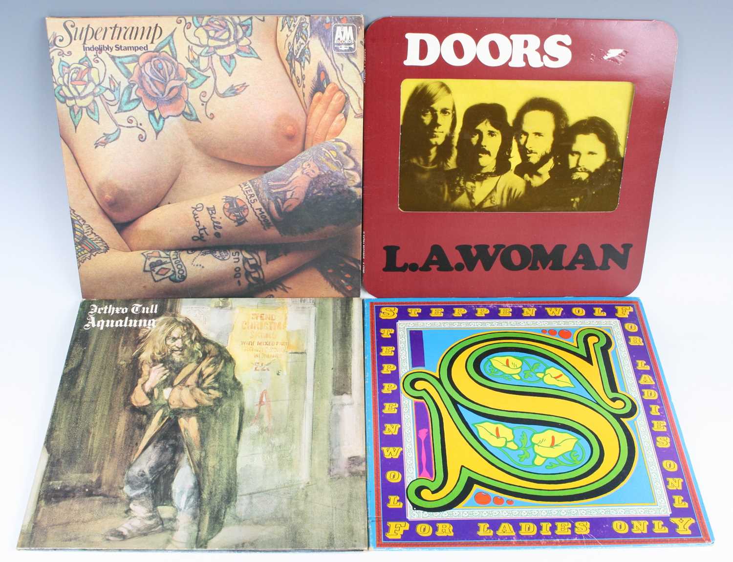 Lot 518 - Rock, a collection of eleven LP's to include...