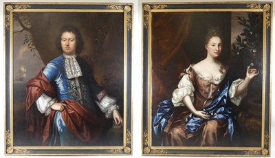 Lot Johann Kerseboom (German act.1680-1708) - Pair;...