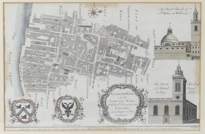 Lot 1284 - Benjamin Cole - a set of five mid-18th century...