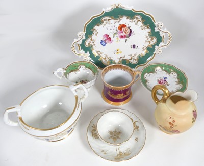 Lot 331 - Mixed porcelain wares, to include Ridgeway...