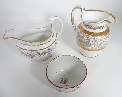 Lot 325 - A Copeland & Garrett porcelain cream jug,...