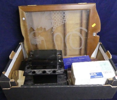 Lot 102 - One tray of smoking paraphernalia to include a...