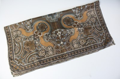 Lot 633 - A David Evans pure silk block printed paisley...