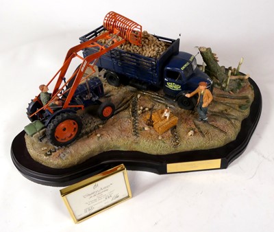 Lot 217 - A Country Artists figure group "A Vintage...