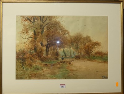 Lot 1002 - Henry Charles Fox - Returning Home,...