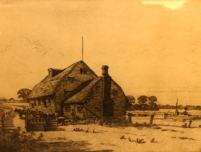 Lot 1063 - Robert Smith - St Osyth Mill, etching, signed...