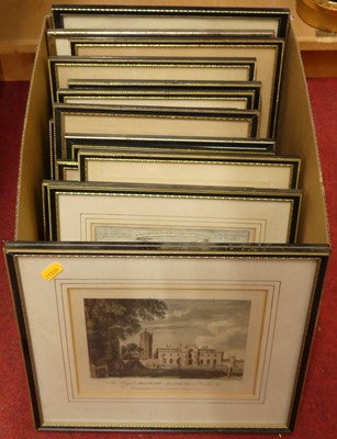 Lot 1111 - A collection of topographical engravings, to...