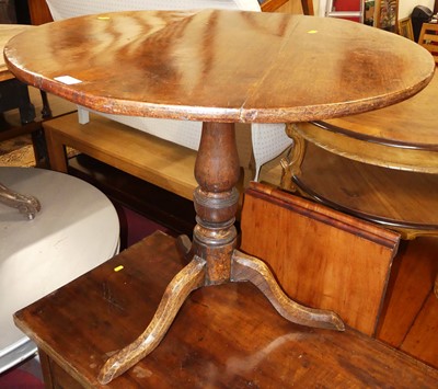 Lot 1300 - An 18th century provincial fruitwood topped...