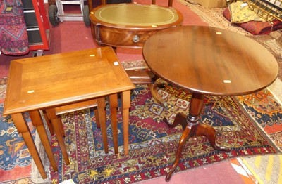 Lot 1308 - Occasional furniture to include; joined...