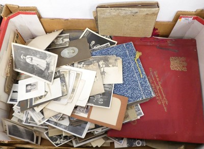 Lot 701 - Two boxes of boxes of ephemera to include...