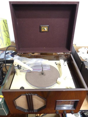 Lot 704 - A  Radiogram by HMV