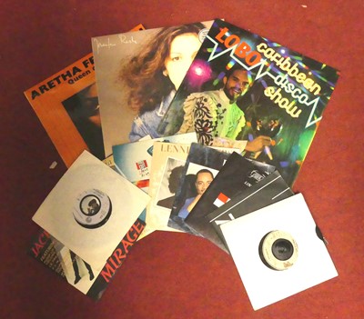 Lot 725 - Two boxes of 12" vinyl, mainly compilation albums