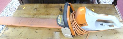 Lot 1374 - A Stihl HSE42 electric hedge-trimmer