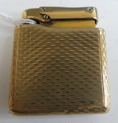 Lot 480a - A Calibri pocket lighter, having removable 9ct...