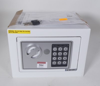 Lot 584 - An electronic combination safe, width 23cm