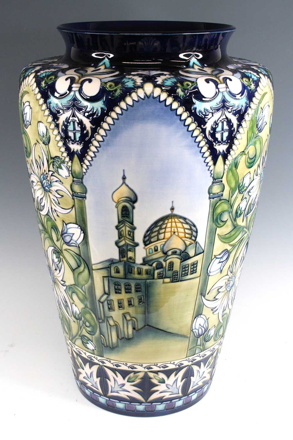 Lot 14 - An exhibition size Moorcroft Jerusalem pattern...