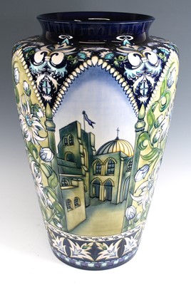 Lot 14 - An exhibition size Moorcroft Jerusalem pattern...