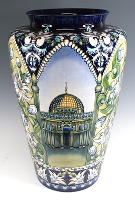 Lot 14 - An exhibition size Moorcroft Jerusalem pattern...