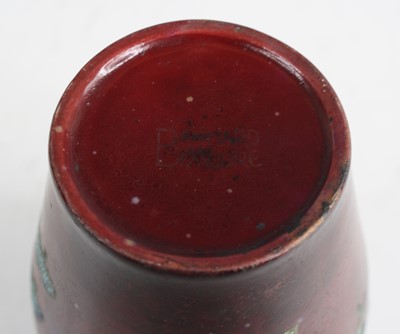 Lot 42 - Bernard Moore (1850-1935) - a pottery flambé...