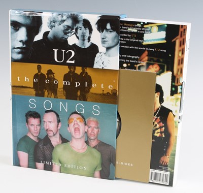 Lot 576 - U2, The Complete Songs, large paperback book...