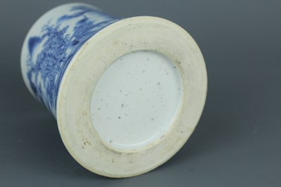 Lot 2042 - A group of three Chinese blue and white...