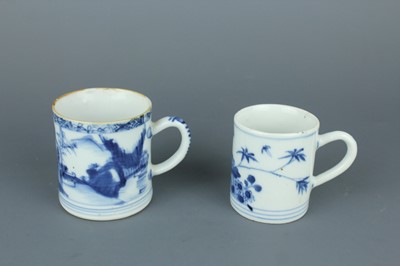 Lot 2042 - A group of three Chinese blue and white...