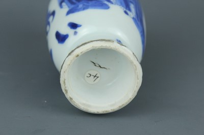 Lot 2035 - Two small Chinese blue and white ‘ladies’...