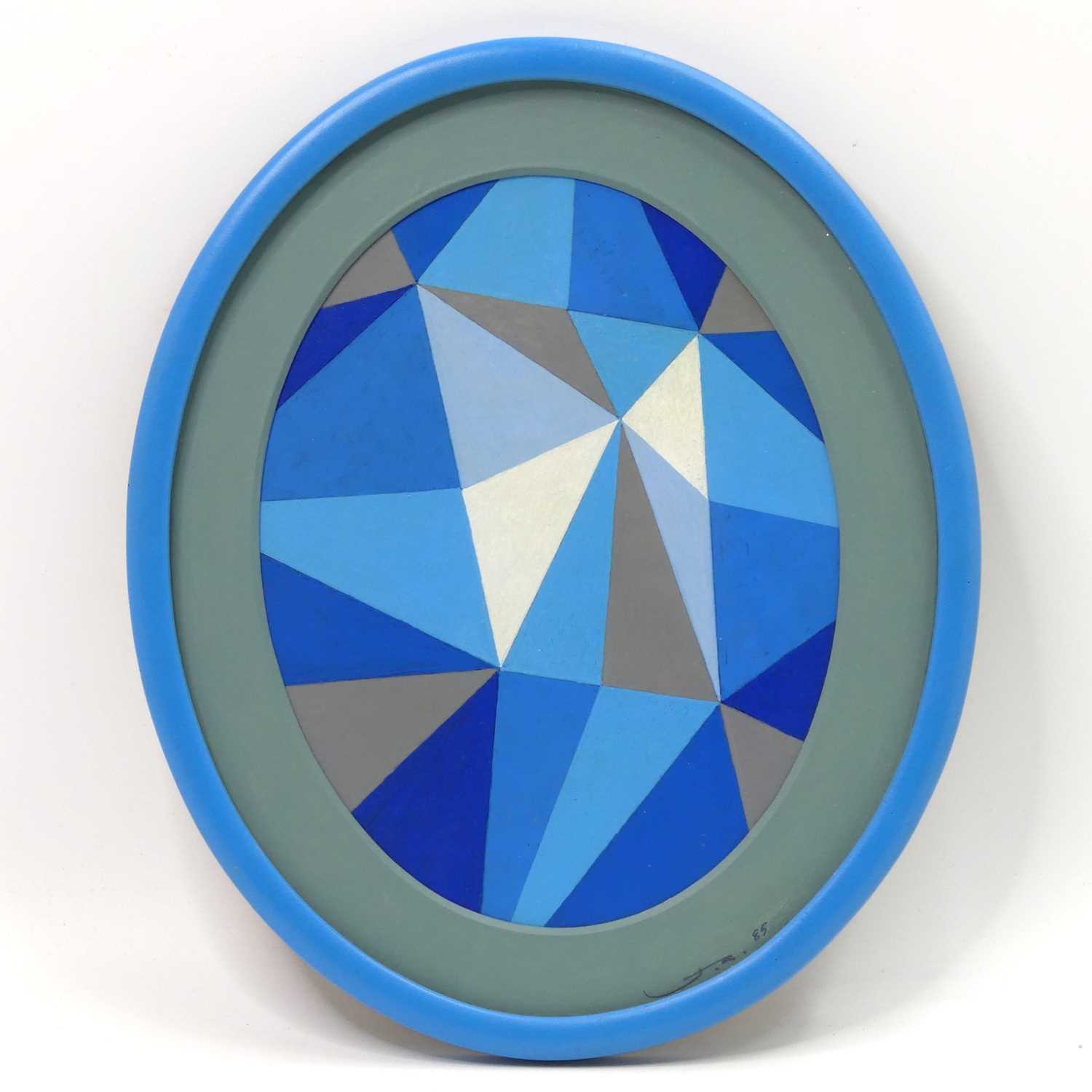 Lot 201 - Jamie Andrews (b.1963) - Blue Crystal, acrylic...