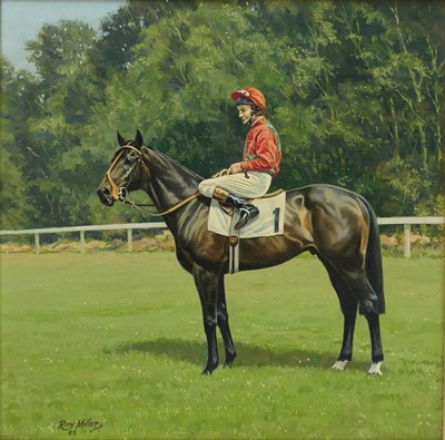 Lot 3563 - Roy Miller (b.1938) - Lester Piggott mounted...