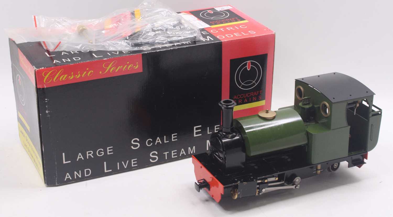 Lot 80 - Accucraft G gauge live steam gas-fired 32mm...