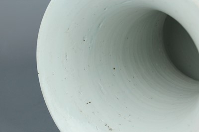 Lot 2029 - A Chinese blue and white yen yen vase with...