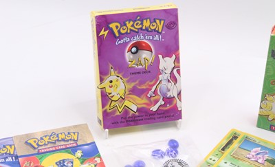 Lot 1522 - Two Pokemon Theme Decks from Base set and Base...
