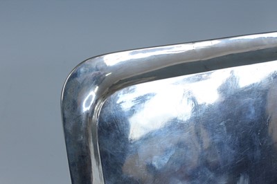 Lot 2065 - A Chinese silver serving tray, circa 1900,...