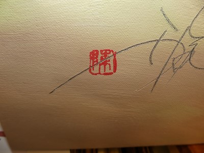Lot 1004 - Tan Kay Nguan (Singapore b.1965) - Peach...