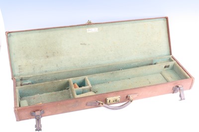 Lot 3525 - A mid-20th century shotgun case covered in...