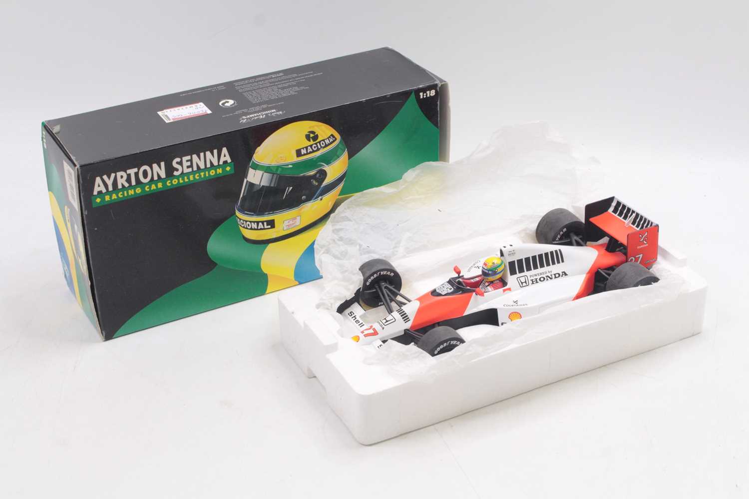 Lot 917 - Minichamps Ayrton Senna Collection Model No....