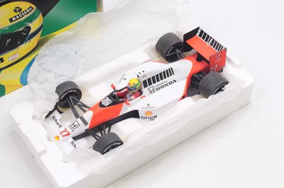 Lot 917 - Minichamps Ayrton Senna Collection Model No....