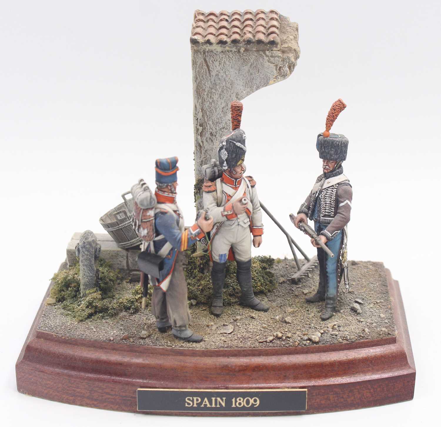 Lot 1903 - A 54mm scale handpainted military figure...